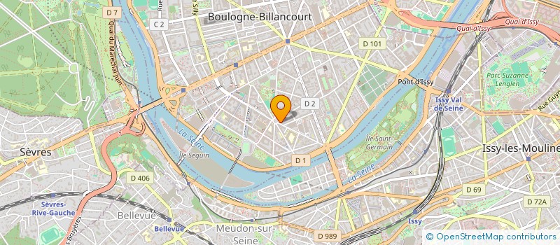 localisation de l'entreprise A2 à BOULOGNE-BILLANCOURT