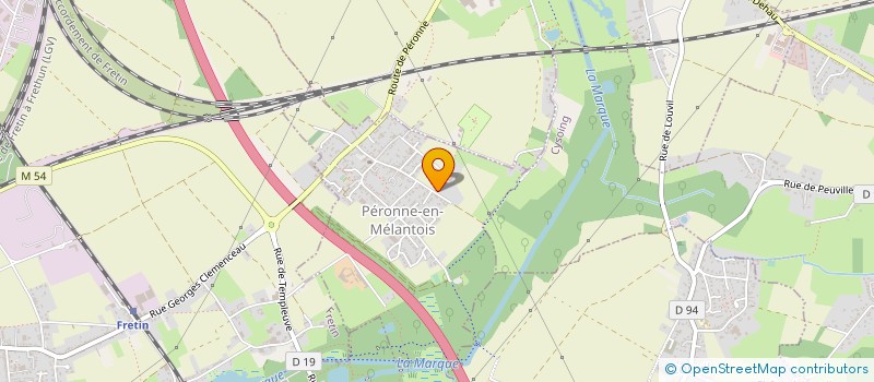 localisation de l'entreprise A2 à PERONNE-EN-MELANTOIS