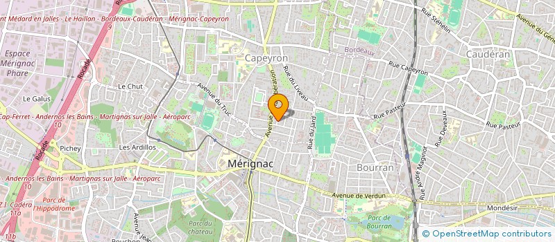 localisation de l'entreprise A2  ARCACHON