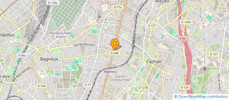 localisation de l'entreprise A2 AUTO à ANTONY