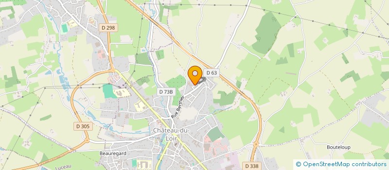 localisation de l'entreprise A2 BARRAUD  MONTVAL-SUR-LOIR