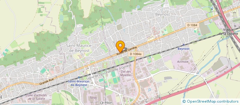 localisation de l'entreprise A2 CONCEPT à BEYNOST