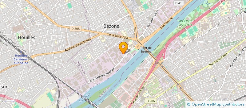 localisation de l'entreprise A2 CONSEIL  BEZONS