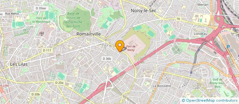 localisation de l'entreprise A2 CONSTRUCTION à ROMAINVILLE