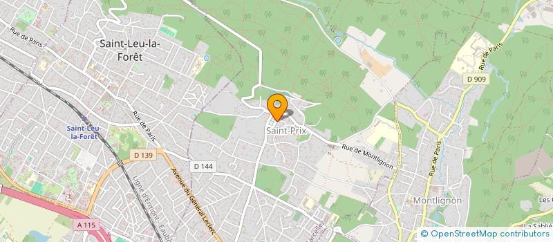 localisation de l'entreprise A2 DIRIGEANTS à SAINT-PRIX