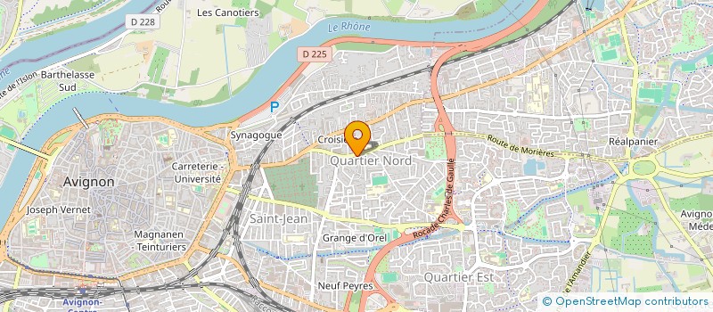 localisation de l'entreprise A2 ETANCHE  AVIGNON