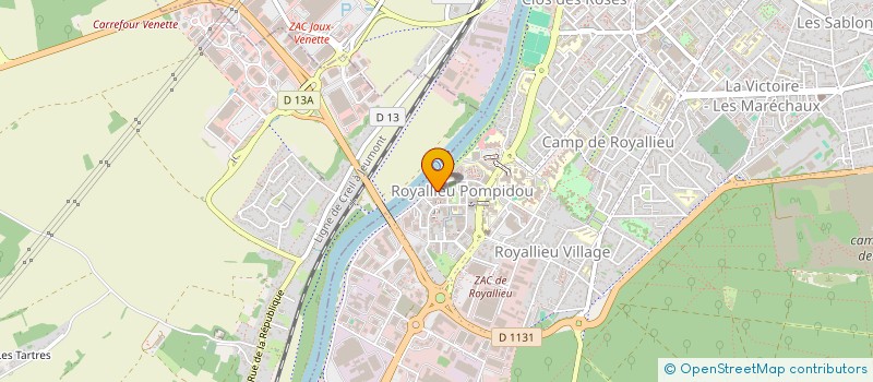 localisation de l'entreprise A2 EVENTS  COMPIEGNE