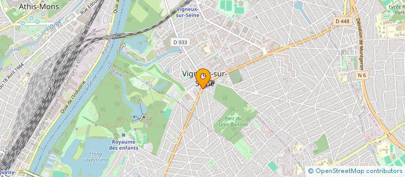localisation de l'entreprise A2 FACADE à VIGNEUX-SUR-SEINE