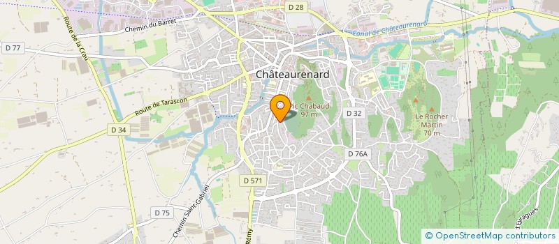 localisation de l'entreprise A2 FINANCE & PATRIMOINE  CHATEAURENARD