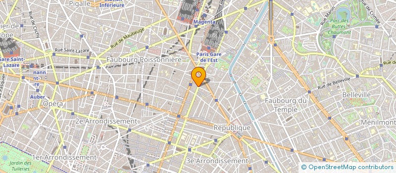 localisation de l'entreprise A2 GEOMETRES TOPOGRAPHES à PARIS