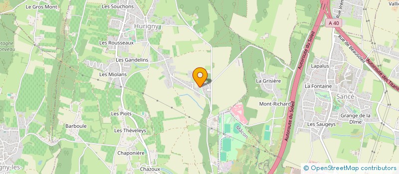 localisation de l'entreprise A2 INGENIERIE  MACON