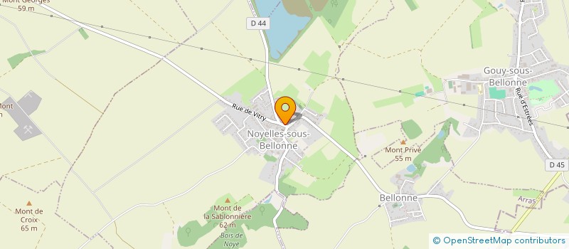 localisation de l'entreprise A2 LOCATION  SAILLY-EN-OSTREVENT