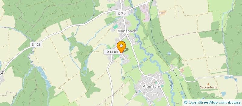 localisation de l'entreprise A2 LOPIMAV  MANSPACH