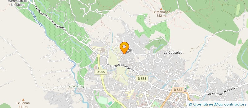 localisation de l'entreprise A2 MENUISERIES - TECH SOLUTIONS MENUISERIES  DRAGUIGNAN