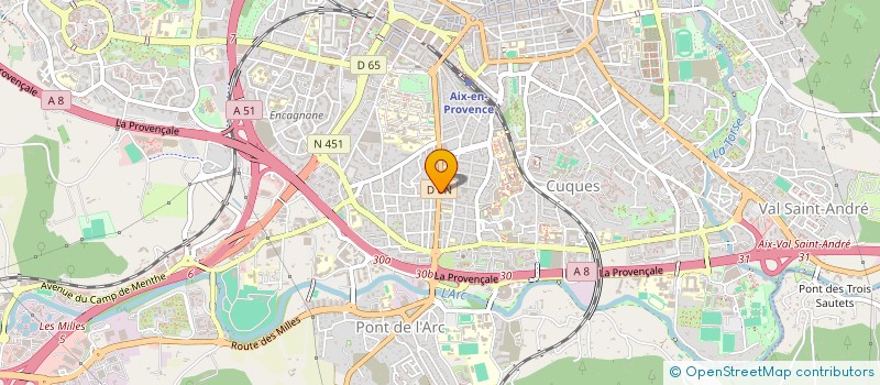 localisation de l'entreprise A2 MO AIX OCCASIONS AUTOMOBILES à AIX-EN-PROVENCE