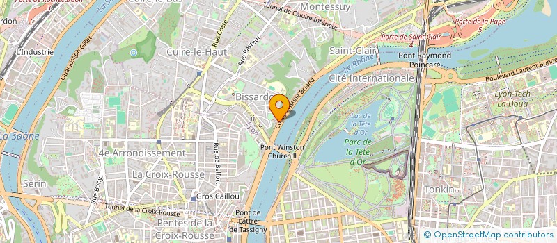 localisation de l'entreprise A2 PAPER, ENVELOPS  CALUIRE-ET-CUIRE