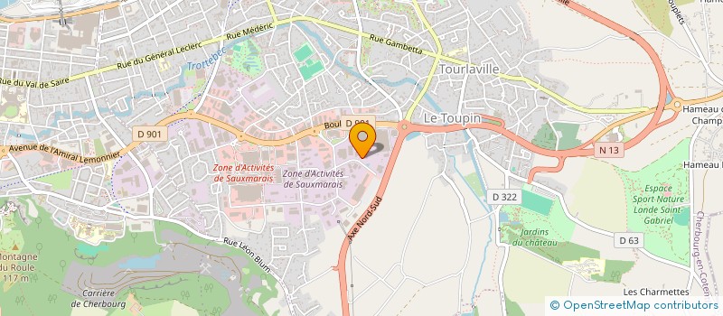 localisation de l'entreprise A2 PARACHUTISME à CHERBOURG-EN-COTENTIN