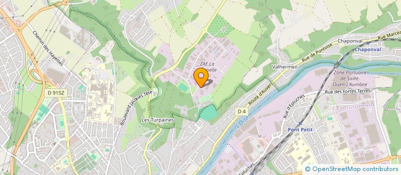 localisation de l'entreprise A2 PRO CONCEPT  PONTOISE