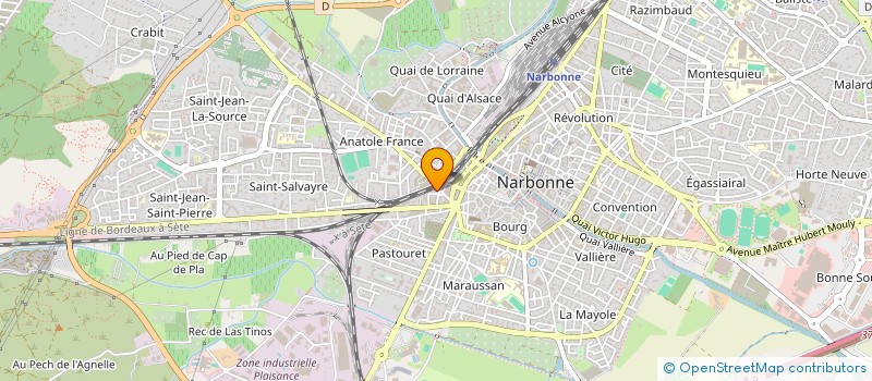 localisation de l'entreprise A2 RENOVATION à NARBONNE