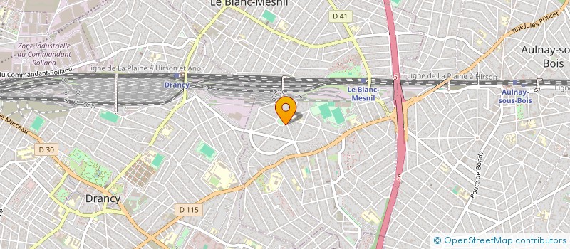localisation de l'entreprise A2 TELECOM SERVICES à LE BLANC-MESNIL