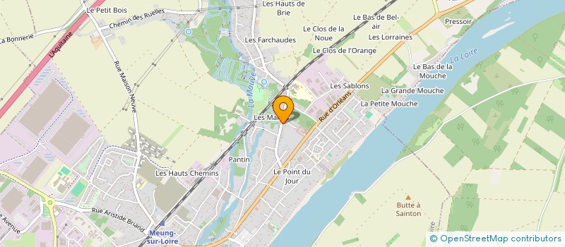 localisation de l'entreprise A2 TRAVAUX à MEUNG-SUR-LOIRE