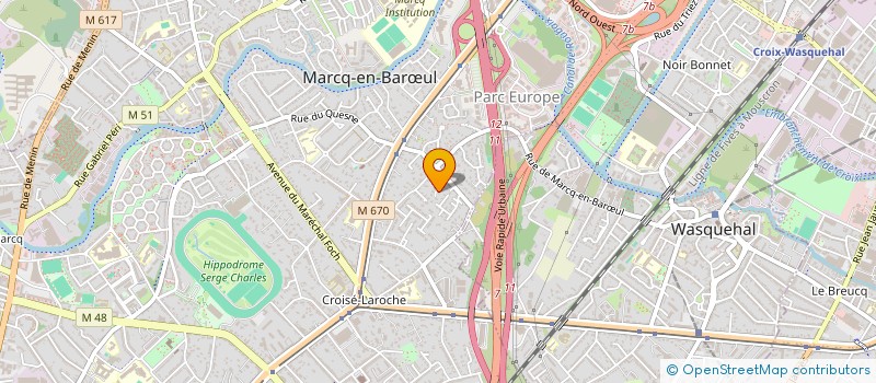 localisation de l'entreprise A26 GAUCHY à MARCQ-EN-BARŒUL