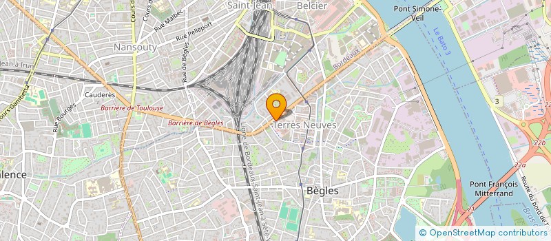localisation de l'entreprise A26 GRAND OUEST à BEGLES