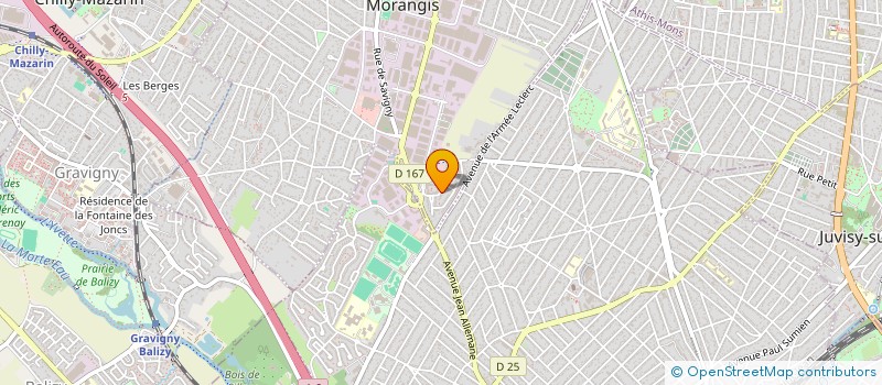 localisation de l'entreprise A2A CONSULTING  MORANGIS