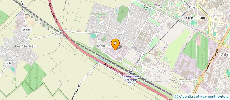 localisation de l'entreprise A2A MONTPELLIER à BEZANNES
