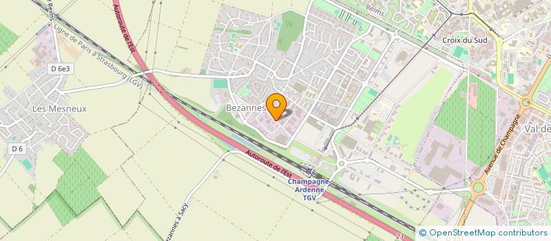 localisation de l'entreprise A2A TOULOUSE  BEZANNES