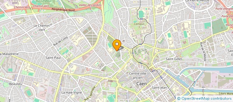localisation de l'entreprise A2A14 à CAEN