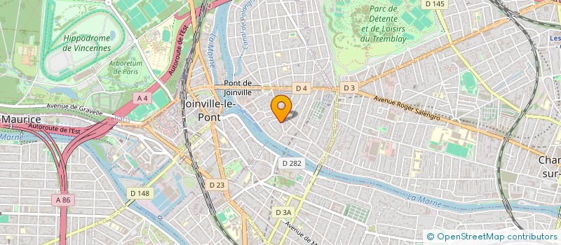 localisation de l'entreprise A2AD à JOINVILLE LE PONT