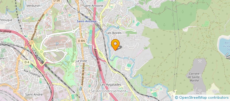localisation de l'entreprise A2AM à MARSEILLE
