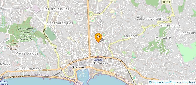 localisation de l'entreprise A2B à CANNES