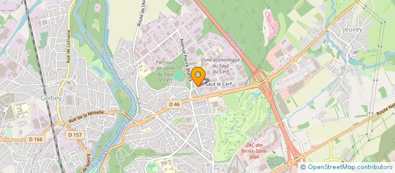 localisation de l'entreprise A2B à EPINAL