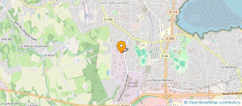 localisation de l'entreprise A2B  DINARD