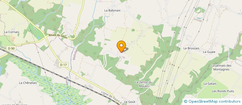 localisation de l'entreprise A2B à MALVILLE