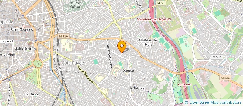 localisation de l'entreprise A2B CONSULTING SERVICES  TOULOUSE