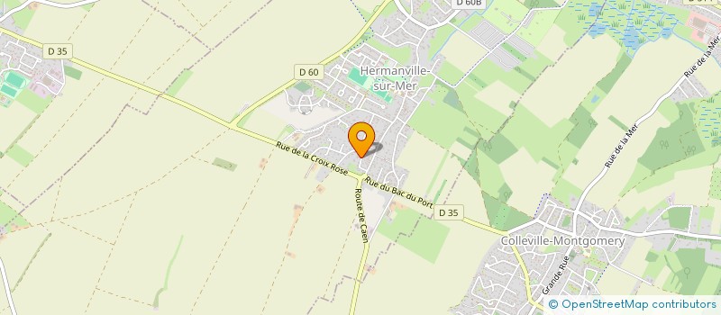 localisation de l'entreprise A2B DIFFUSION à HERMANVILLE-SUR-MER