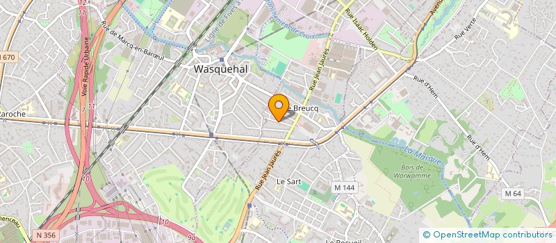 localisation de l'entreprise A2B RENOV à VILLENEUVE-D'ASCQ