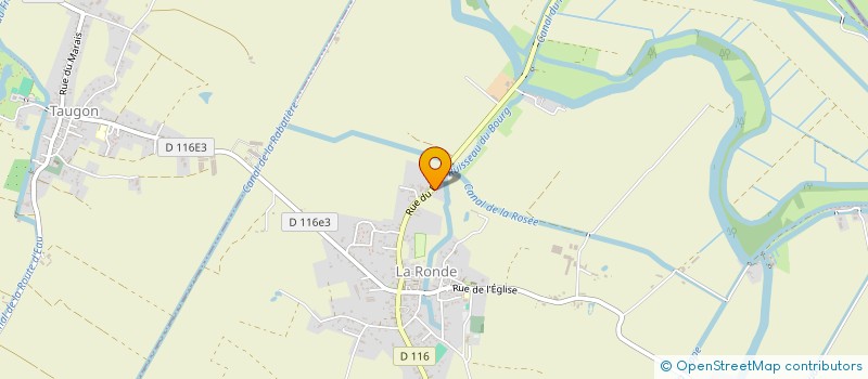 localisation de l'entreprise A2BATI  LA RONDE