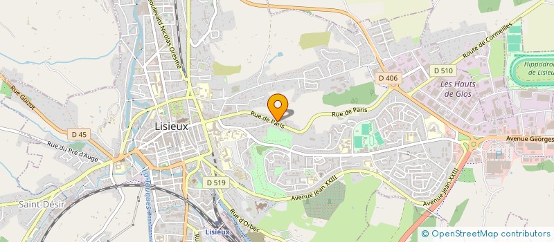 localisation de l'entreprise A2BC à LISIEUX