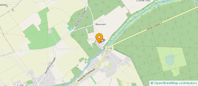 localisation de l'entreprise A2BC  HUISSEAU-SUR-COSSON