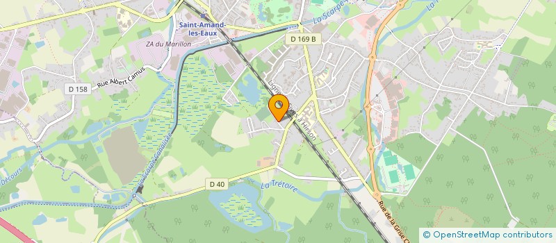 localisation de l'entreprise A2BDM  SAINT-AMAND-LES-EAUX