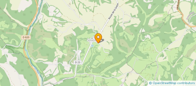 localisation de l'entreprise A2BH  GOURDON