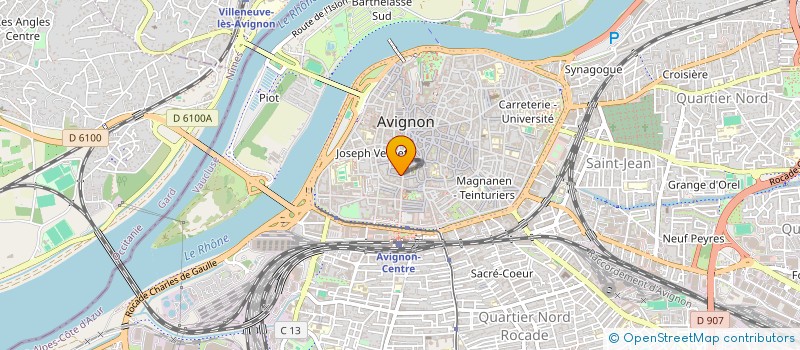 localisation de l'entreprise A2BJS  AVIGNON