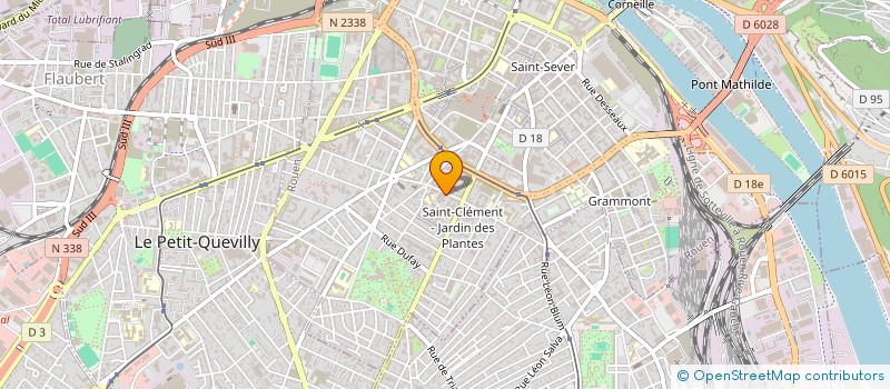 localisation de l'entreprise A2BL à ROUEN