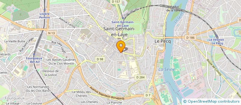 localisation de l'entreprise A2BM à SAINT-GERMAIN-EN-LAYE