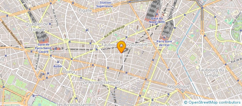 localisation de l'entreprise A2C  PARIS