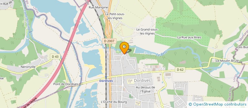 localisation de l'entreprise A2C à DORDIVES